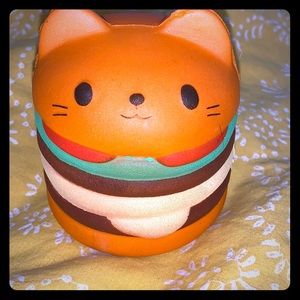 This is a cat burger squishy! (super soft)